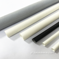Manga de fibra de fibra de silicone de suavidade branca